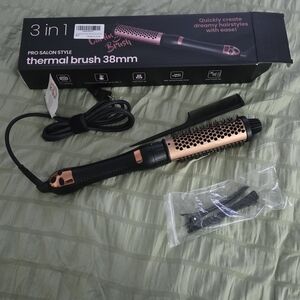 3 in 1 Thermal Brush 38mm